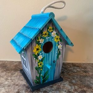 SALE!! Hand painted birdhouse. 3
